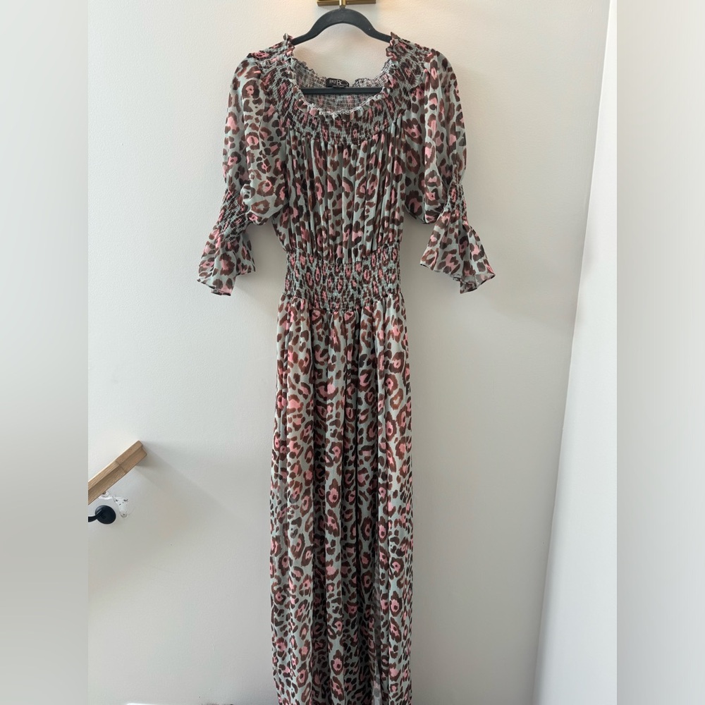 PatBO cheetah maxi dress